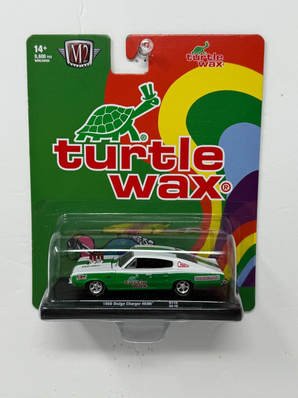 M2 Machines Turtle Wax 1966 Dodge Charger HEMI 1:64 Diecast