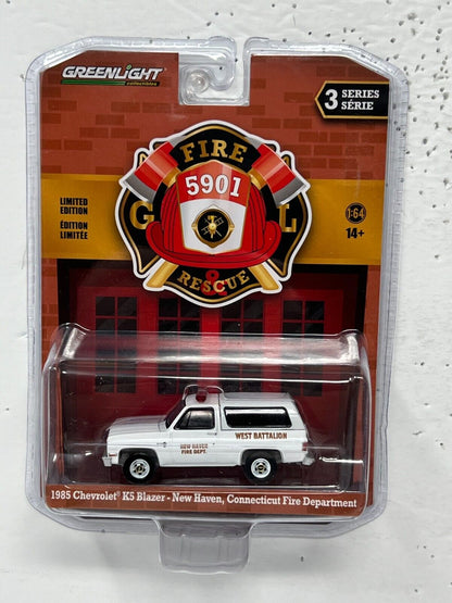 Greenlight Fire & Rescue 1985 Chevrolet K5 Blazer 1:64 Diecast