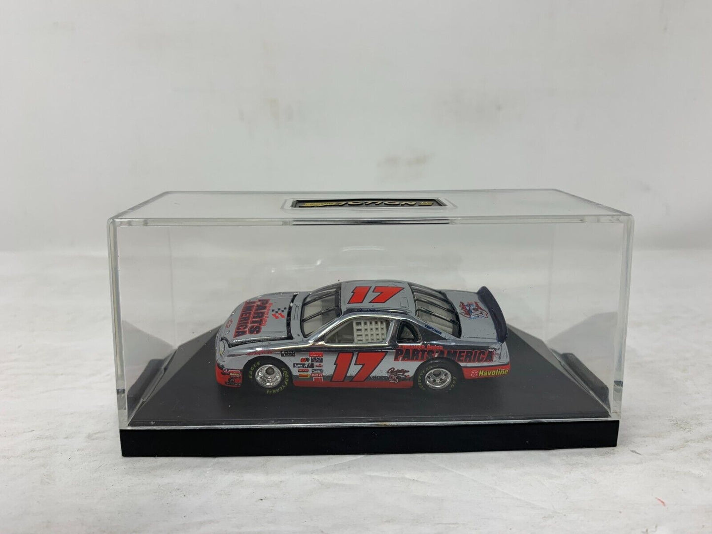 Action Nascar #17 Darrell Waltrip Parts America Chrome Monte Carlo 1:64 Discast