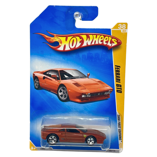 Hot Wheels 2008 First Editions Ferrari GTO Orange 1:64 Diecast