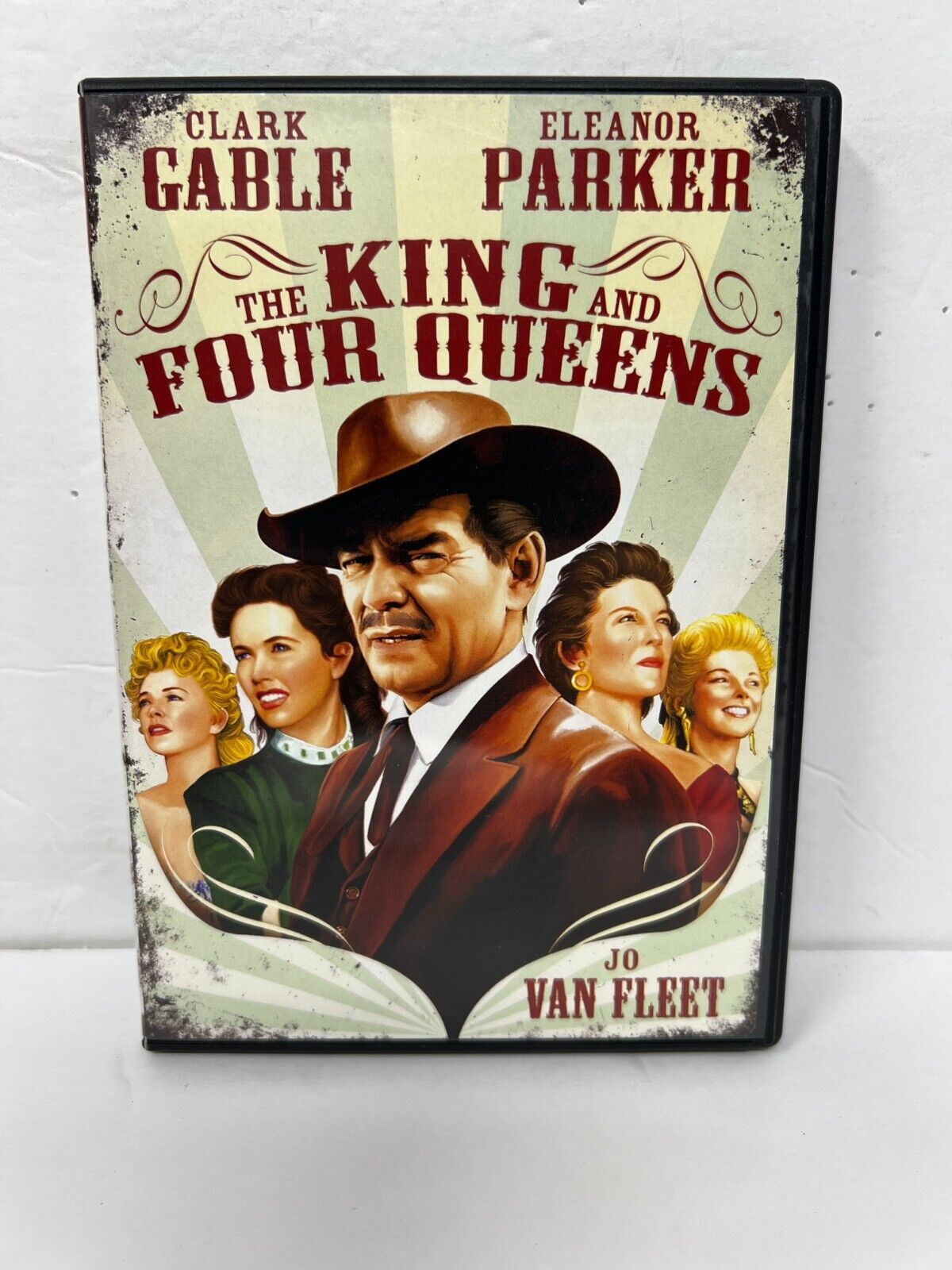 The King and Four Queens (DVD) Western Good Condition!!!