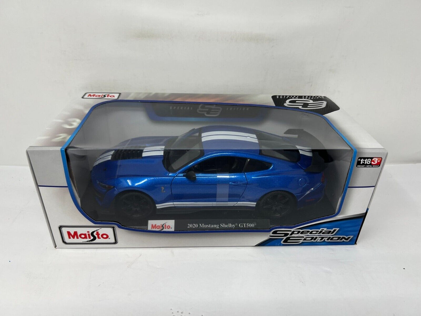 Maisto 2020 Ford Mustang Shelby GT 500 Special Edition 1:18 Diecast