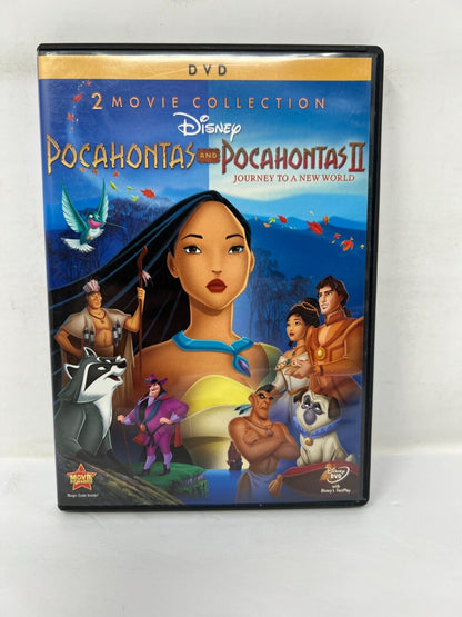 Disney Pocahontas / Pocahontas II (DVD) Disney Classic Good Condition!!!