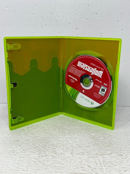 Xbox 360 Wolfenstein The New Order Video Game Used Complete Good Condition!!