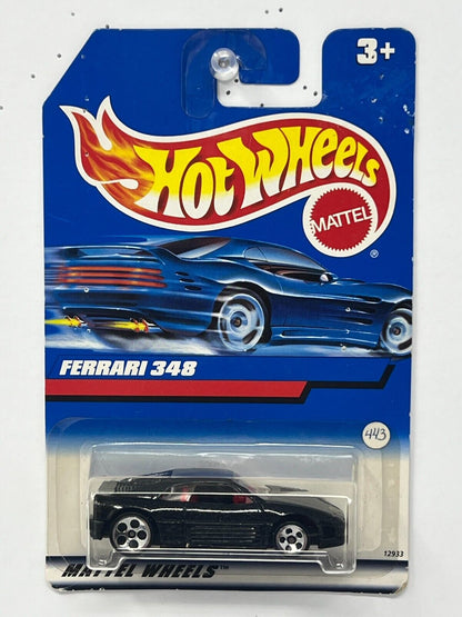 Hot Wheels Ferrari 348 Black 1:64 Diecast