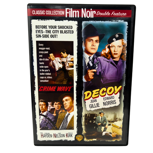 Crime Wave / Decoy (DVD) Thriller Good Condition!!!