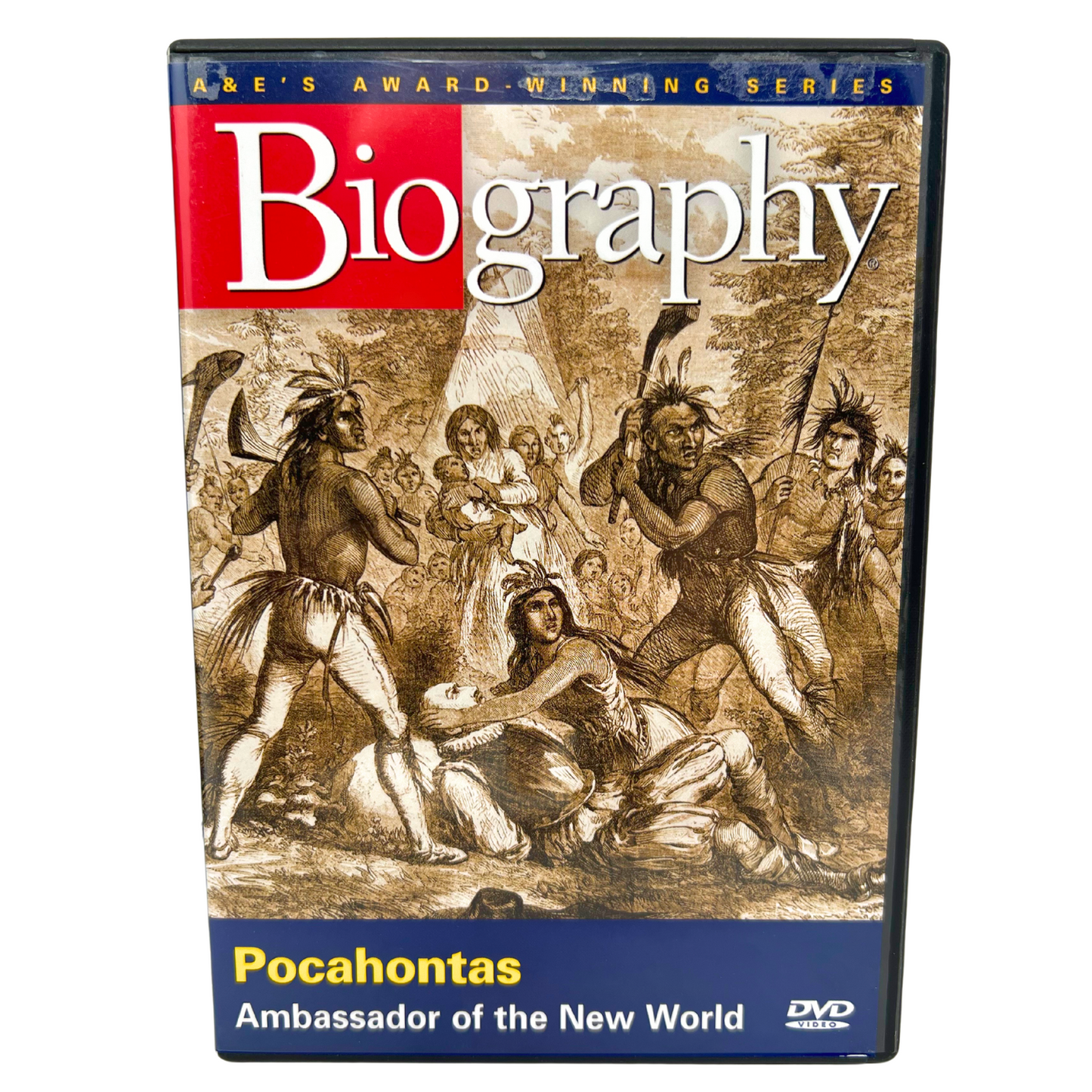 Pocahontas A&E Biography (DVD) Documentary Good Condition!!!