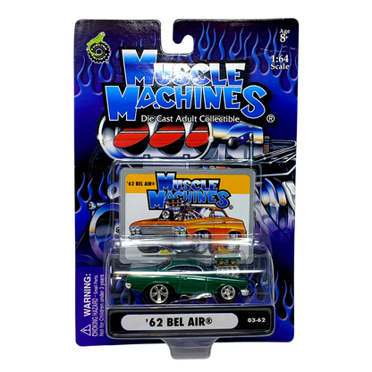 Muscle Machines '62 Bel Air 1:64 Diecast