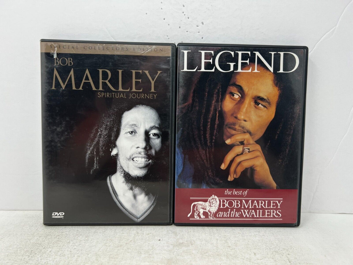 Bob Marley (DVD) Wailers Spiritual Journey Music Concert Lot of 2 Good Condition