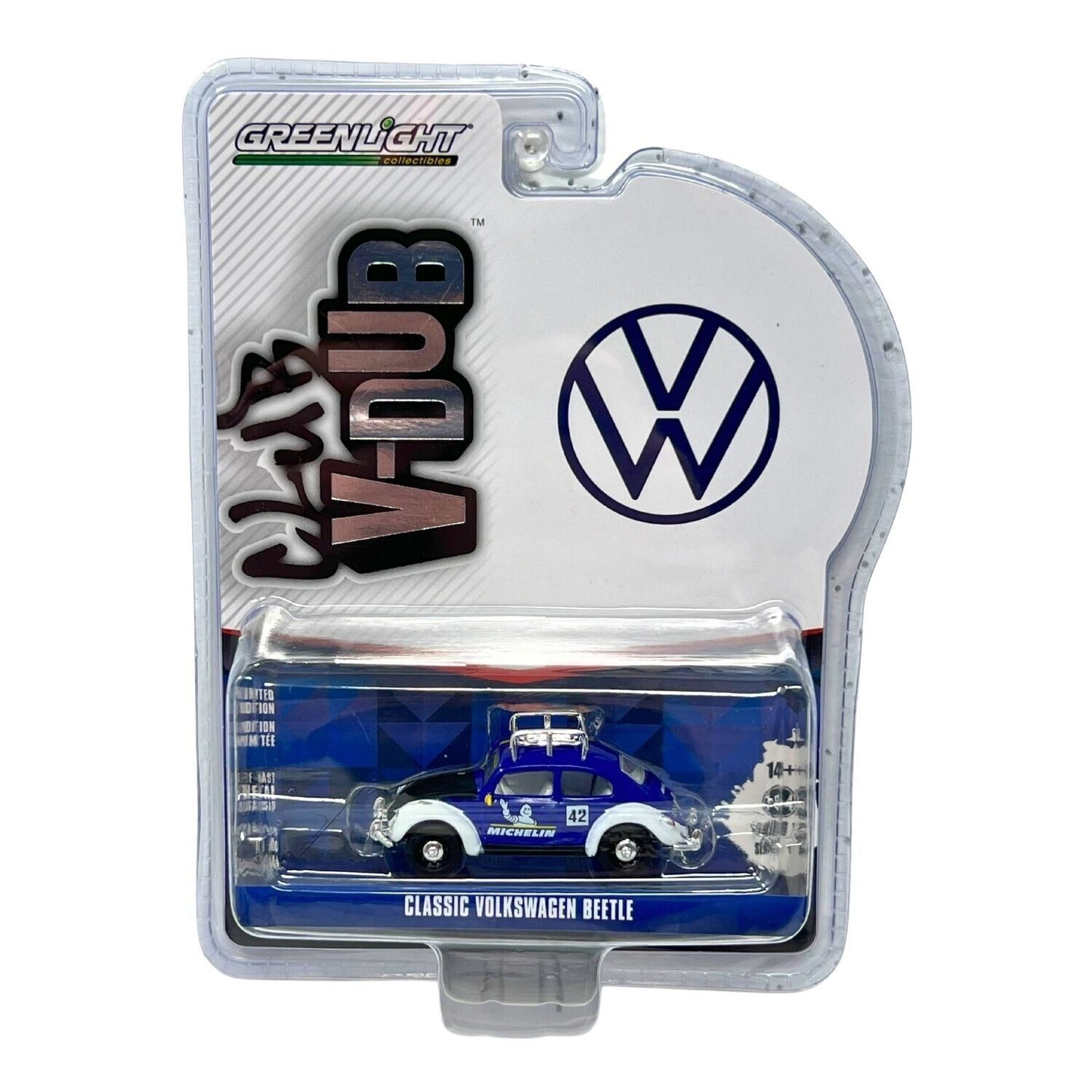 Greenlight Club V-Dub Classic Volkswagen Beetle 1:64 Diecast