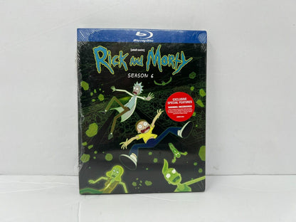 Rick and Morty: Season 6 (Blu-ray) TV Series Boxset Brand New and Sealed!!!