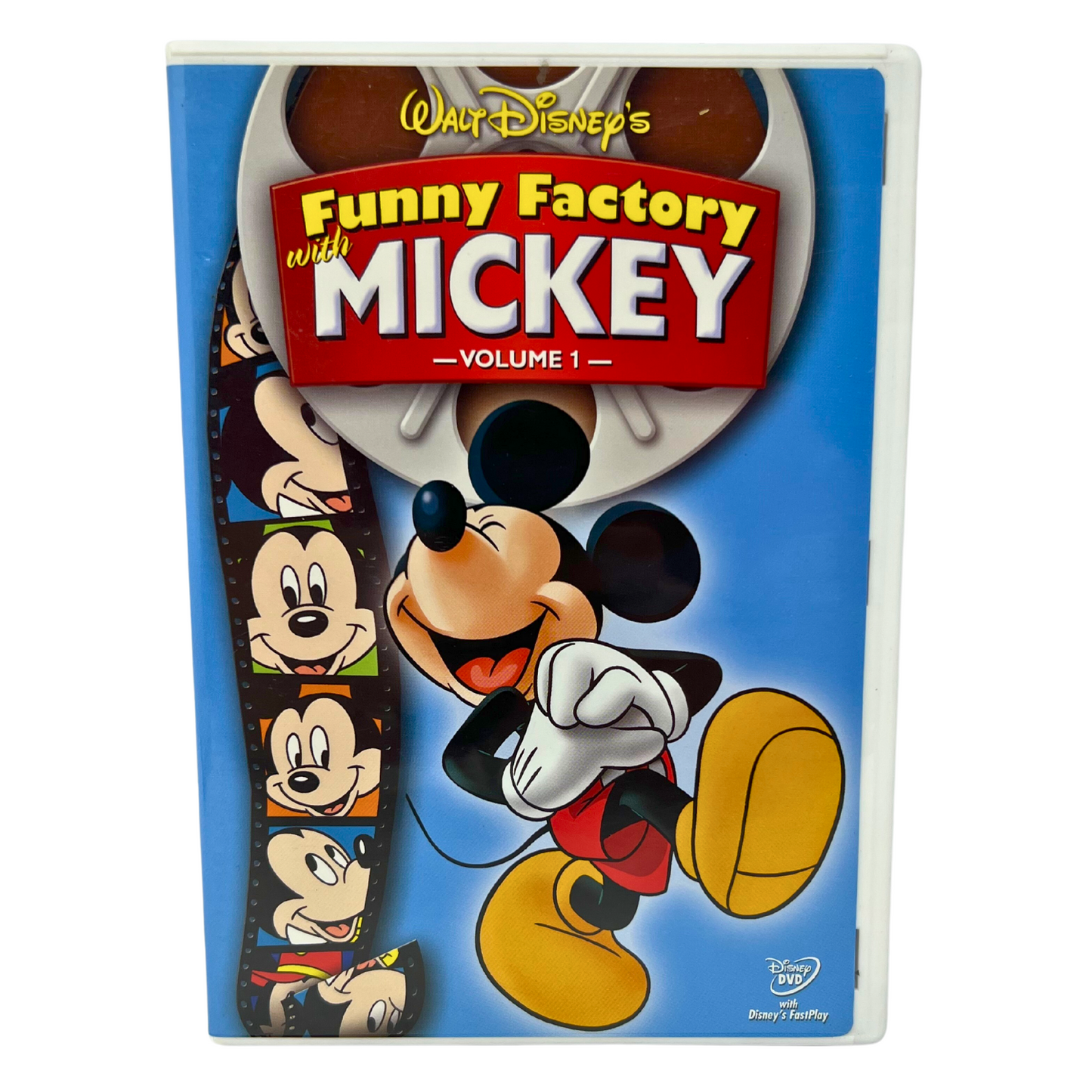 Funny Factory With Mickey (DVD) Disney Good Condition!!!