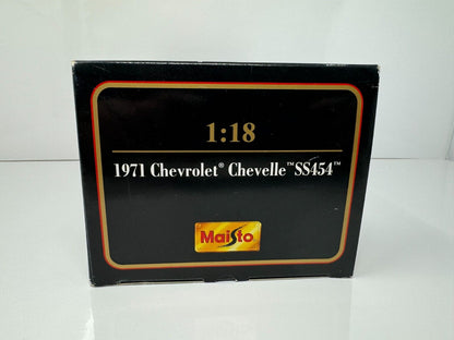 Maisto 1971 Chevrolet Chevelle SS454 Special Edition 1:18 Diecast