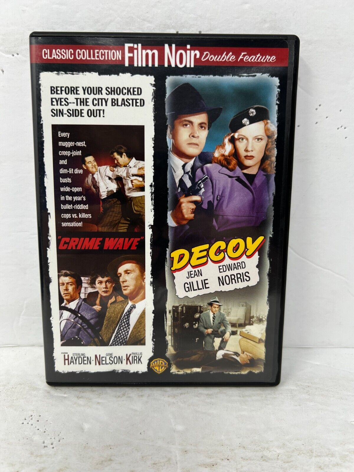 Crime Wave / Decoy (DVD) Thriller Good Condition!!!