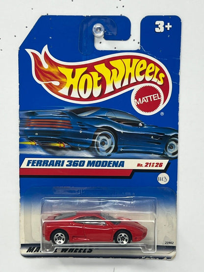 Hot Wheels Ferrari 360 Modena Red 1:64 Diecast Version 2