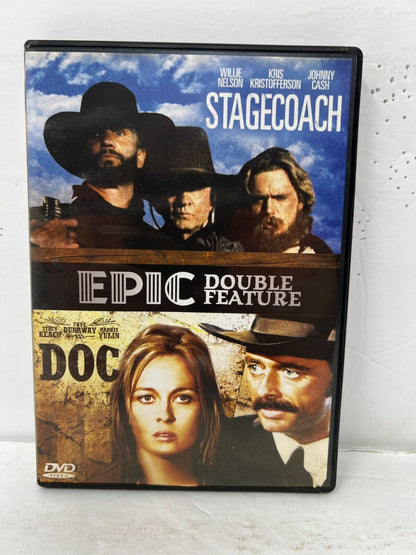 Doc / Stagecoach (DVD) Western Good Condition!!!