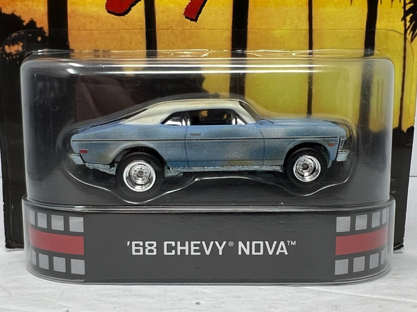 Hot Wheels Retro Entertainment Beverly Hills Cop 1968 Chevy Nova 1:64 Diecast