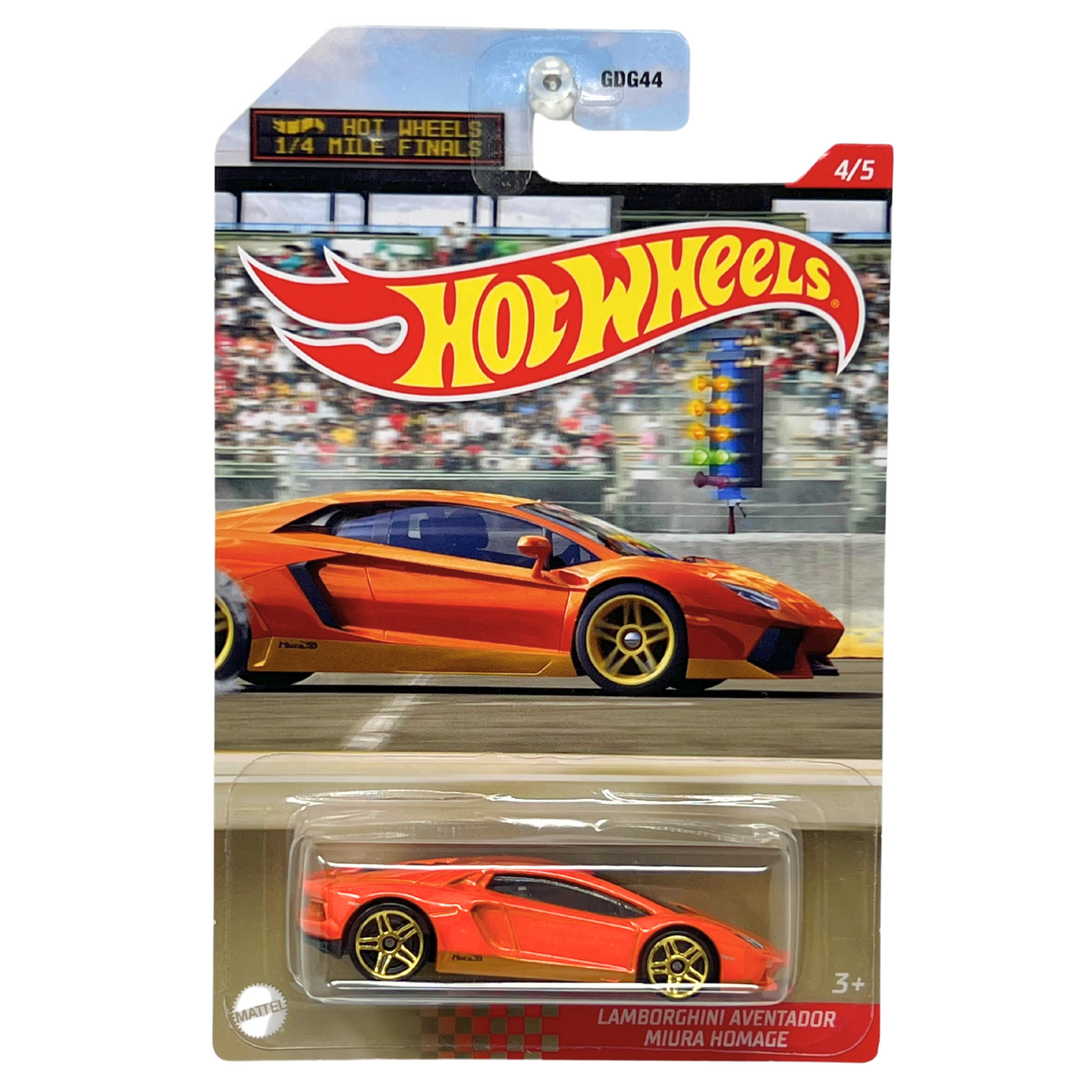 Hot Wheels Quarter Mile Finals Lamborghini Aventador Miura Homage 1:64 Diecast