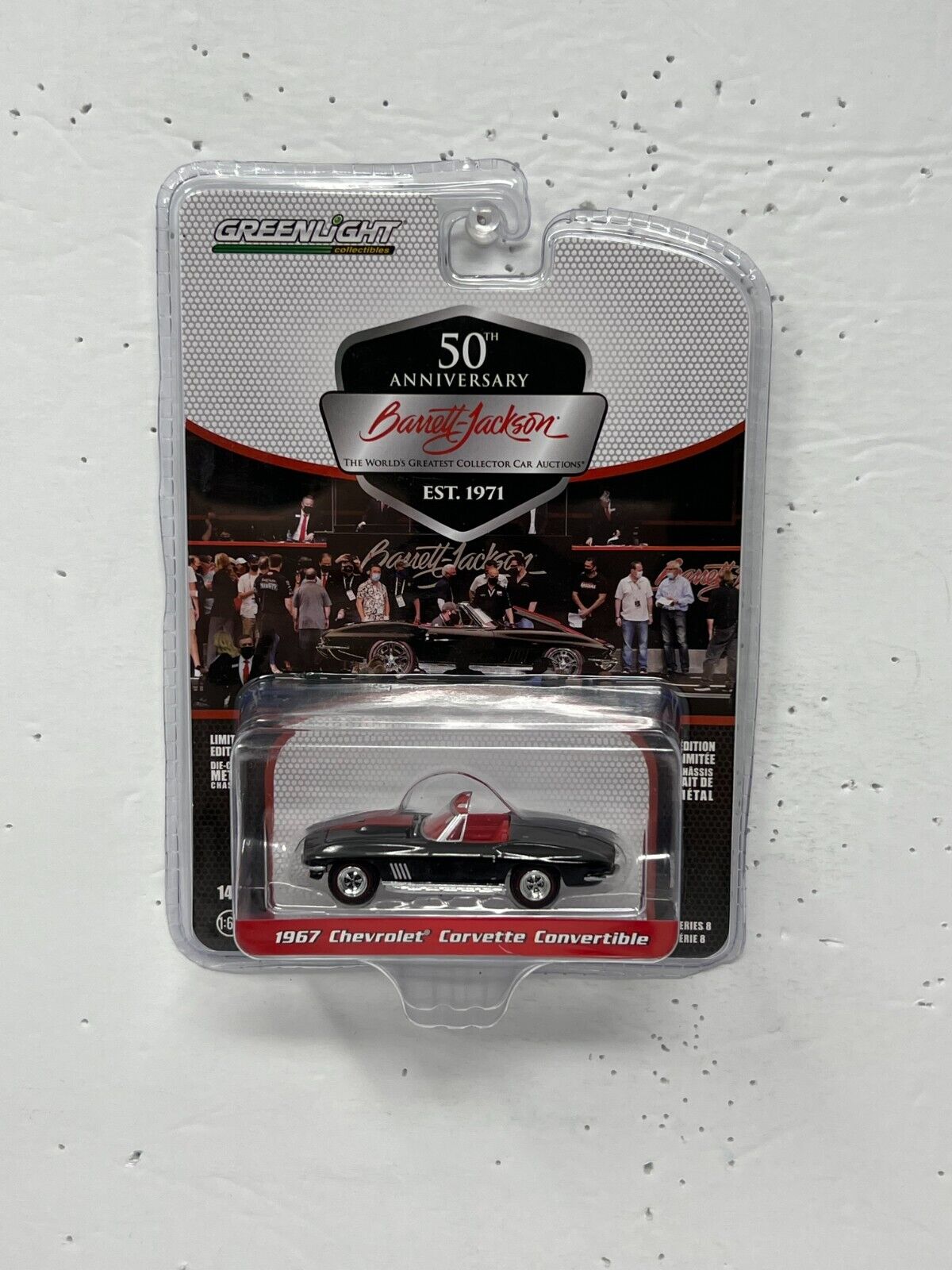 Greenlight Barrett-Jackson 1967 Chevrolet Corvette Convertible 1:64 Diecast