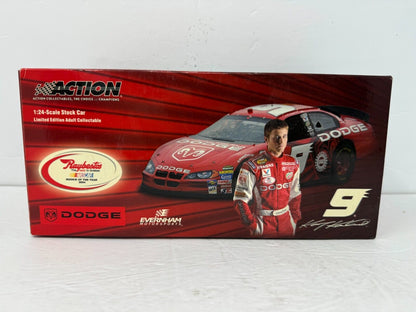 Action Nascar #9 Kasey Kahne Nextel ROTY 2004 Dodge Intrepid 1:24 Diecast Signed