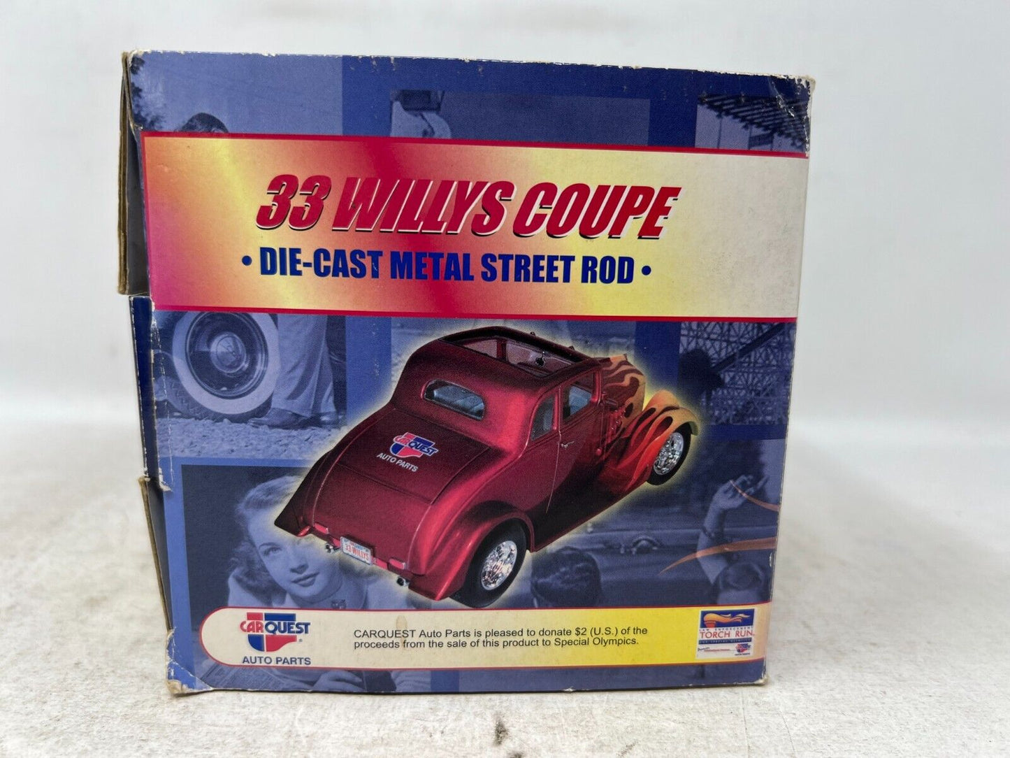 First Gear 1933 Willys Coupe Carquest Auto Parts 1:25 Diecast