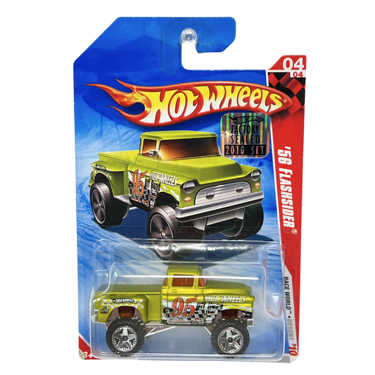 Hot Wheels Race World Desert 1956 Chevrolet Flashsider Truck 1:64 Diecast V2