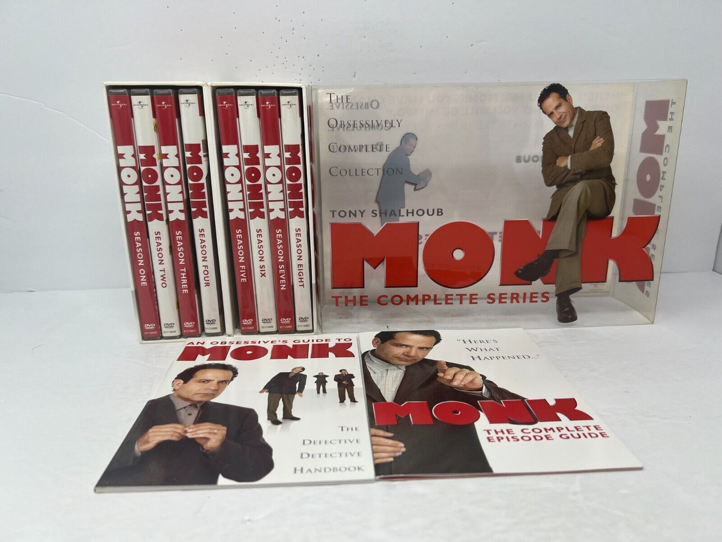 Monk: The Complete TV Series (DVD) Boxset Good Condition!!!