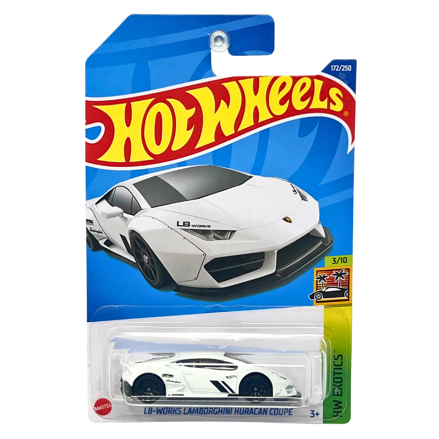 Hot Wheels HW Exotics LB-Works Lamborghini Huracan Coupe 1:64 Diecast