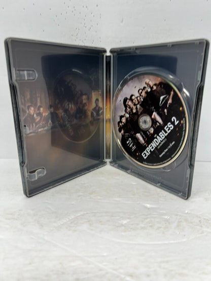 The Expendables 2 (Blu-ray) Steelbook Action Good Condition!!!