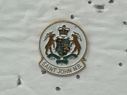Saint John New Brunswick Souvenir Cities & States Lapel Pin SP5 V6