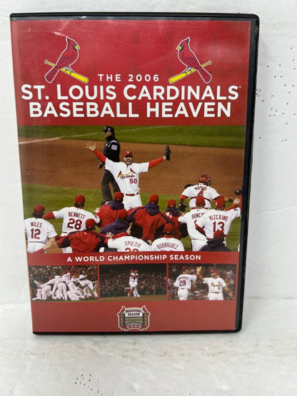 World Series 2006 Champions St. Louis Cardinals Baseball Heaven (DVD) Sports MLB