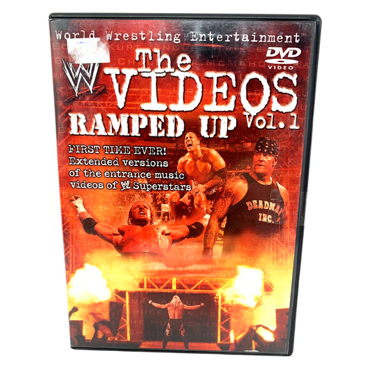 WWE The Videos Vol: 1 Ramped Up (DVD) Good Condition!!!