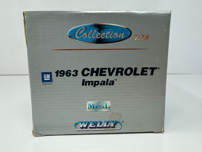 Welly 1963 Chevrolet Impala SS 1:18 Diecast