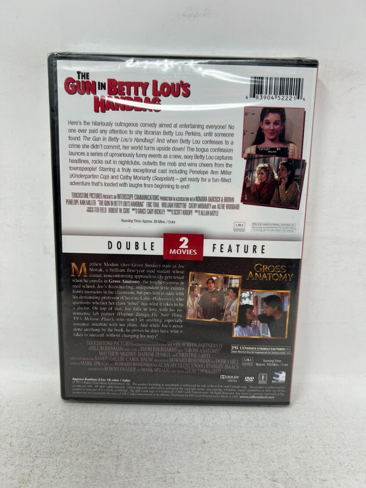 The Gun in Betty Lou's Handbag & Gross Anatomy (DVD) Drama New and Sealed!