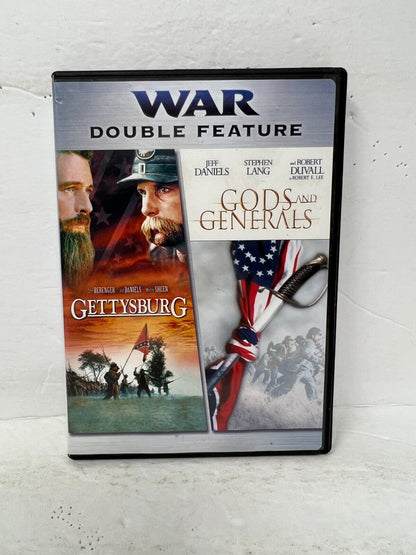 Gods And Generals / Gettysburgh (DVD) War Good Condition!!!