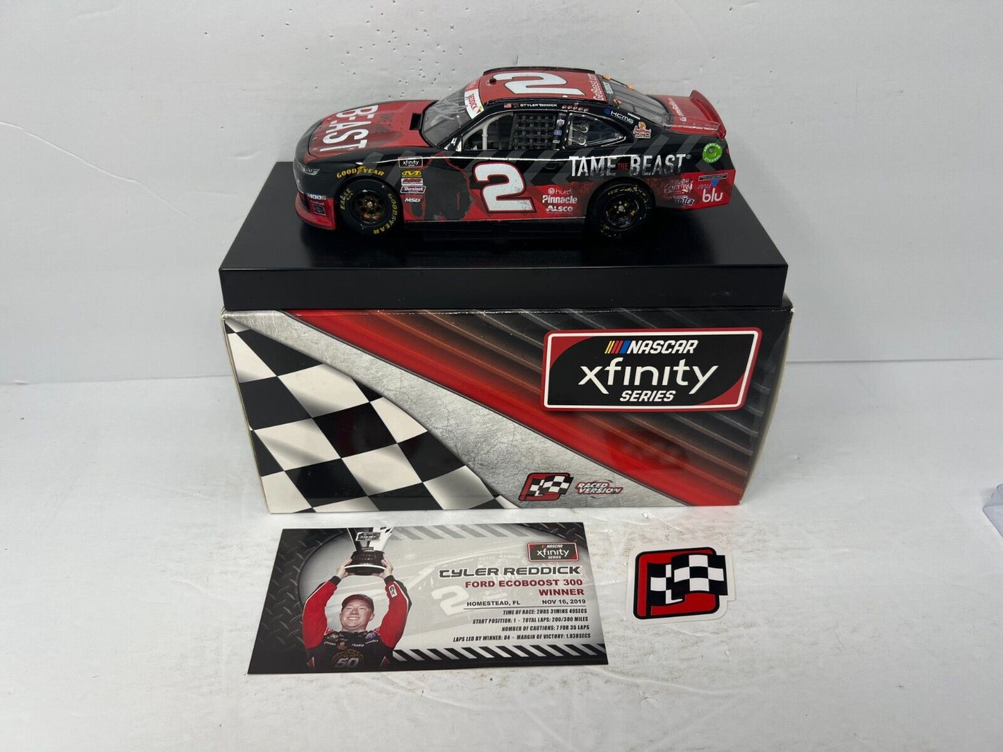 Lionel Racing Nascar #2 Tyler Reddick Tame the Beast Win 2019 Camaro 124 Diecast Autography