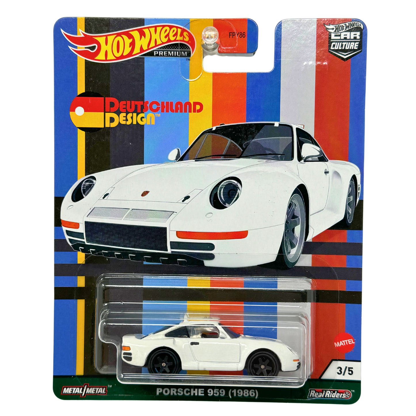 Hot Wheels Premium Deutschland Design Porsche 959 (1986) 1:64 Diecast