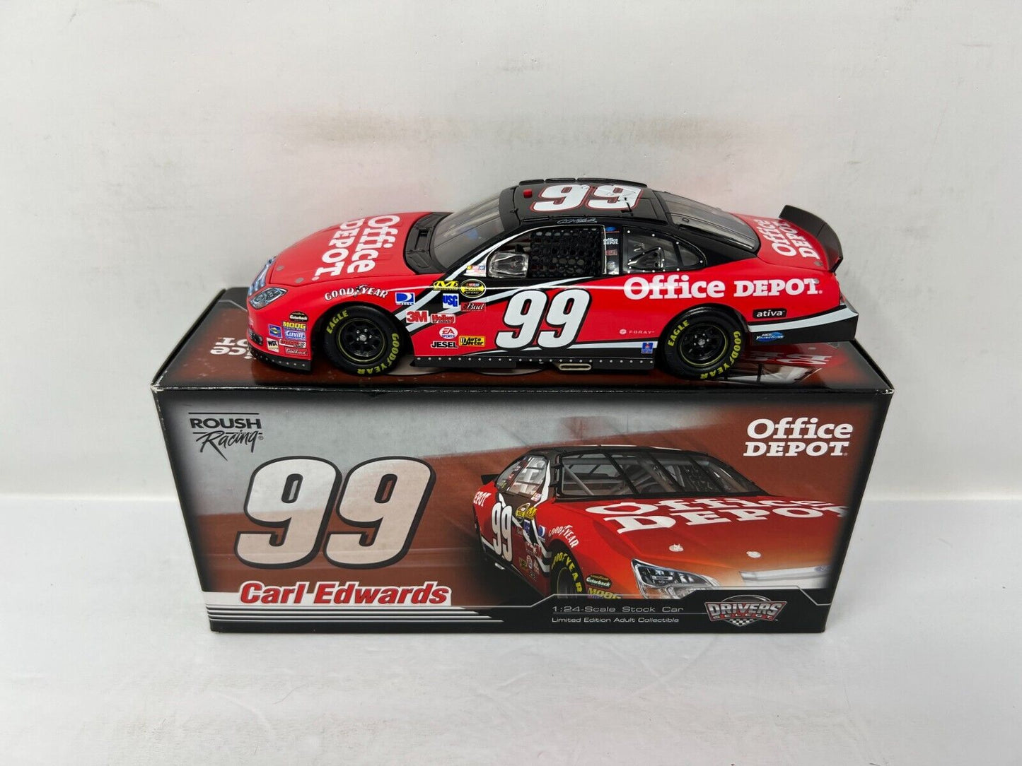 Motorsports Authentics #99 Carl Edwards Office Depot Ford Fusion 1:24 Diecast