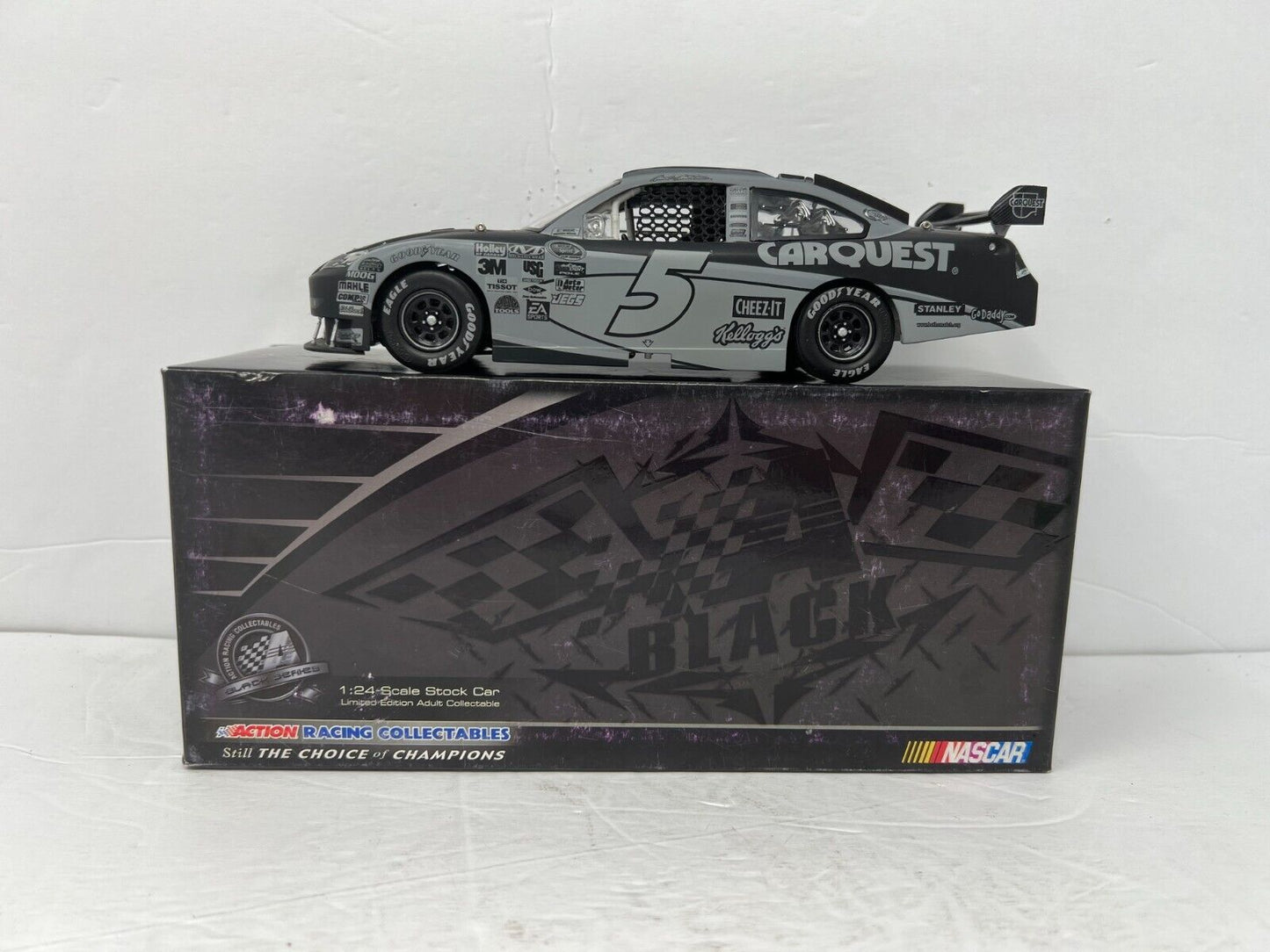 Action Nascar #5 Mark Martin Kellogg's ARC Black Label 2009 Impala 1:24 Diecast