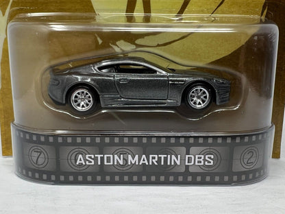 Hot Wheels Retro Entertainment 007 Casino Royale Aston Martin DBS 1:64 Diecast