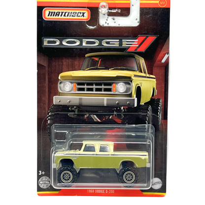 Matchbox 1968 Dodge D-200 1:64 Diecast