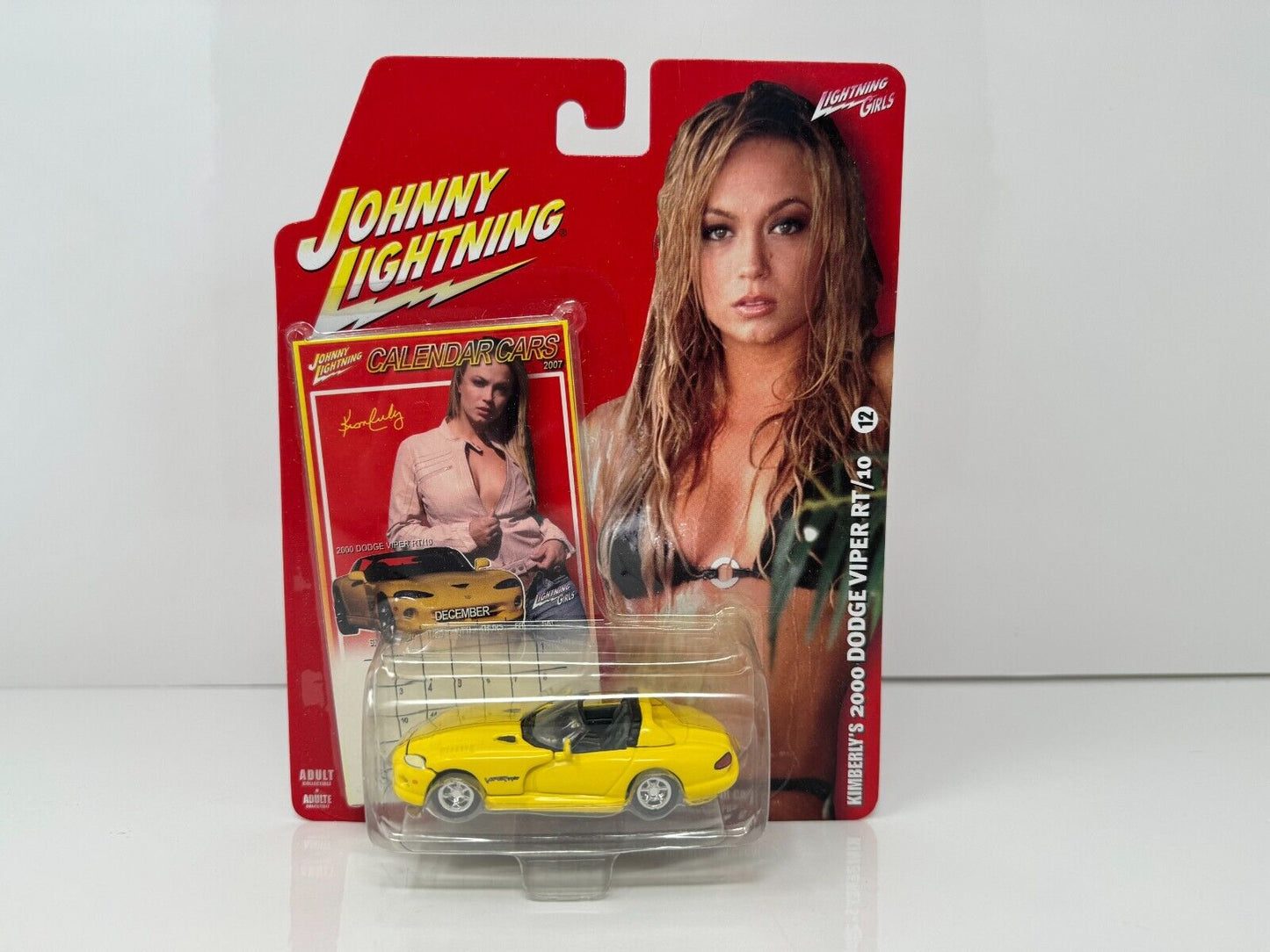 Johnny Lightning 2000 Dodge Viper RT10 Calendar Cars Kimberly's 1:64 Diecast