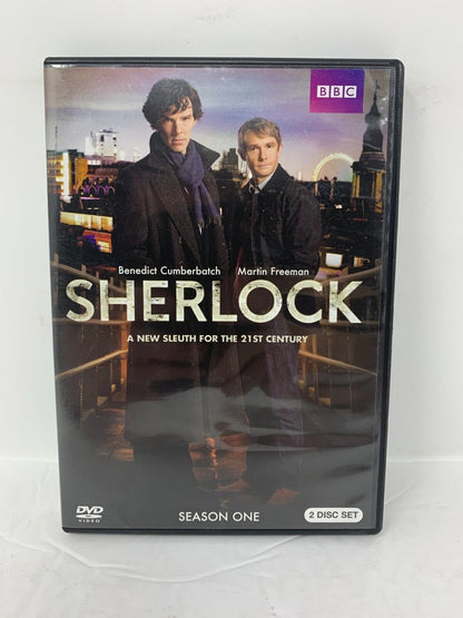 Sherlock Season 1 (DVD) TV Series Boxset BBC Good Condition!!!