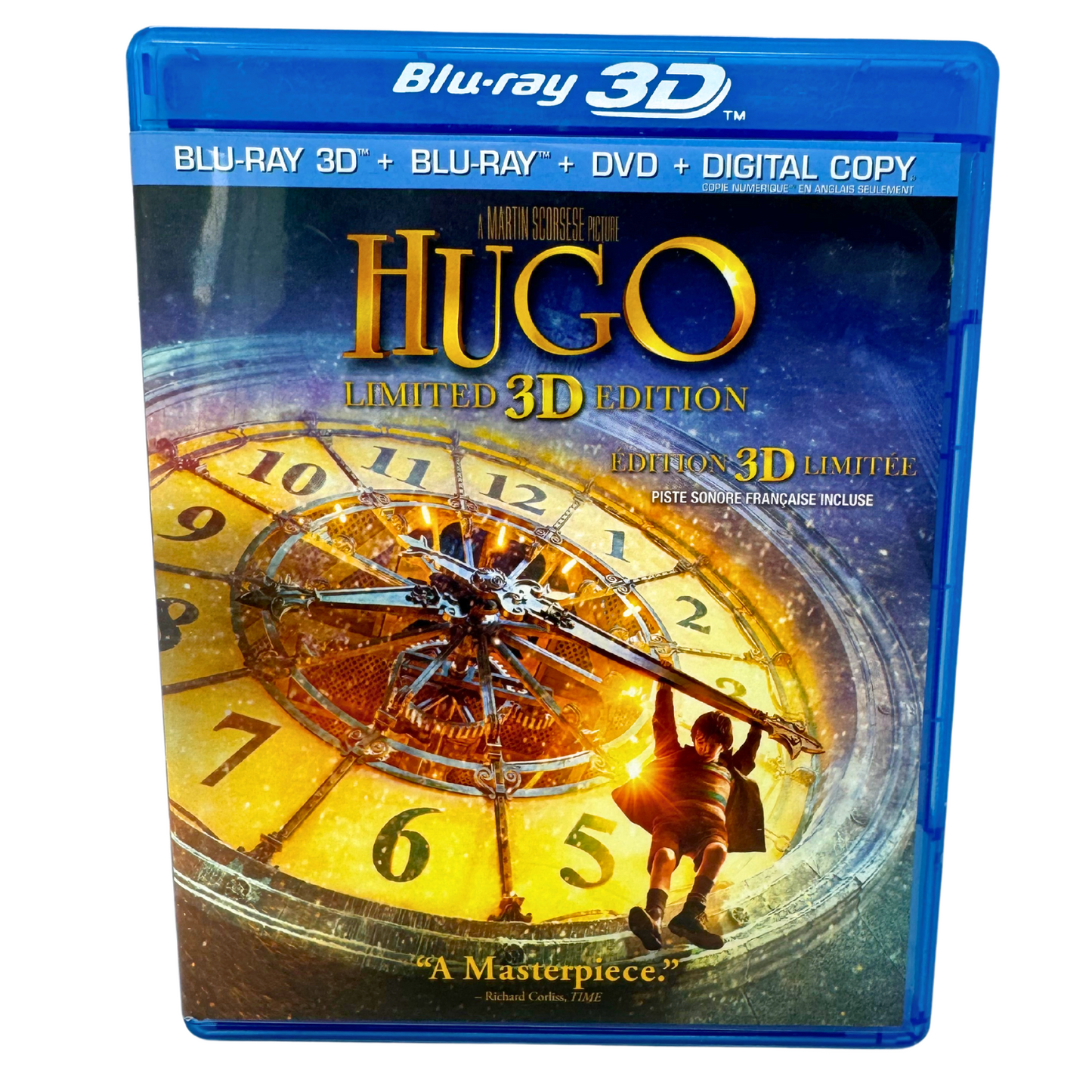 Hugo (Blu-ray 3D) Fantasy Good Condition!!!