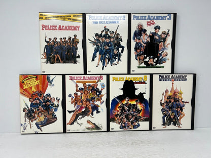 Police Academy Complete Collection 1-7 (DVD) Comedy Good Condition!!!