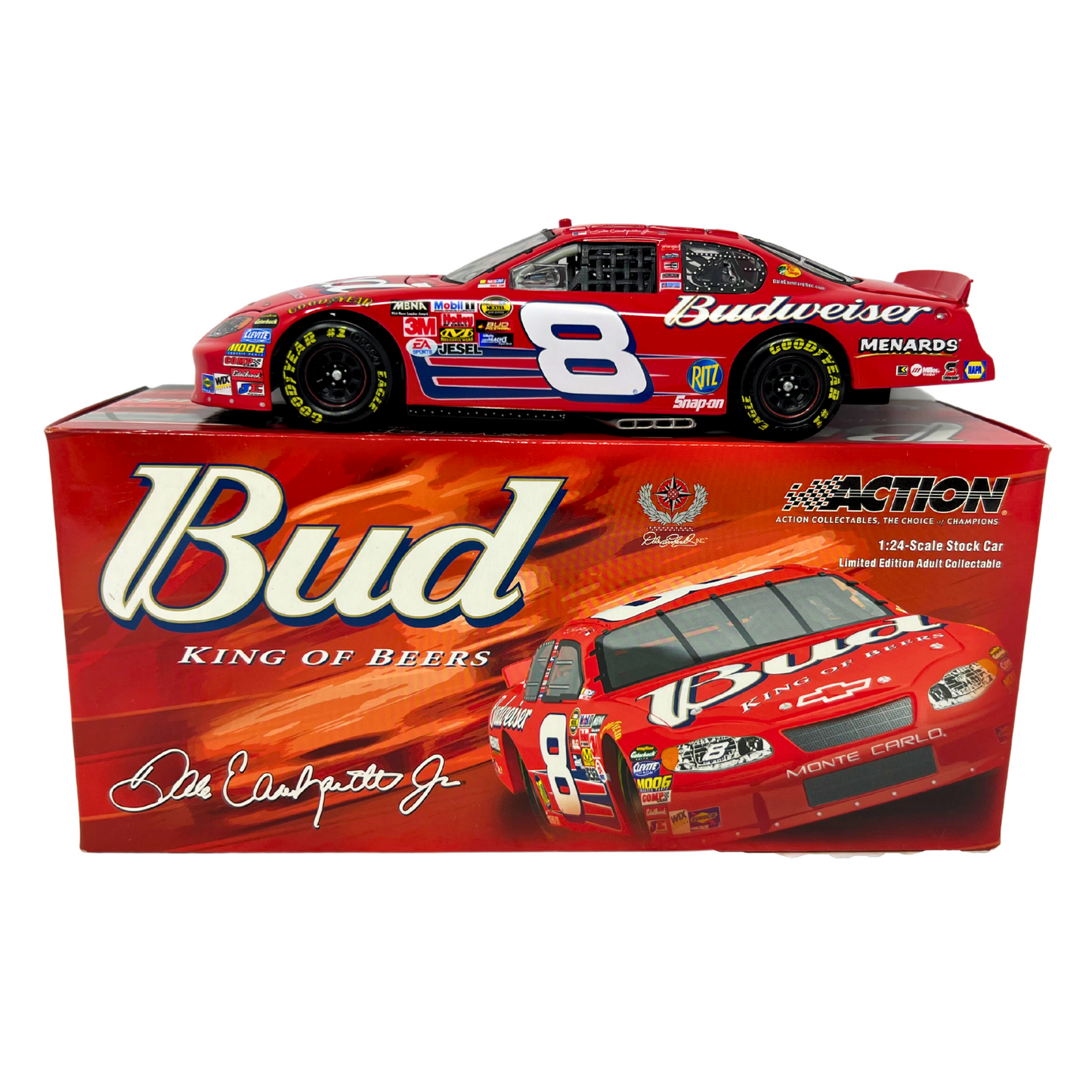 Action Nascar #8 Dale Earnhardt Jr. Bud GM Dealers 1 of 5,004 Chevy 1:24 Diecast