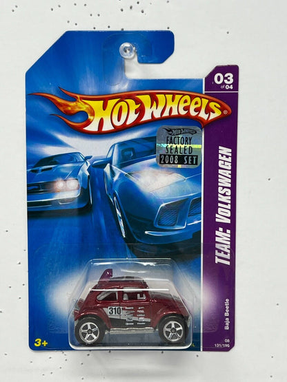 Hot Wheels Team: Volkswagen Baja Beetle 1:64 Diecast Factory Sealed