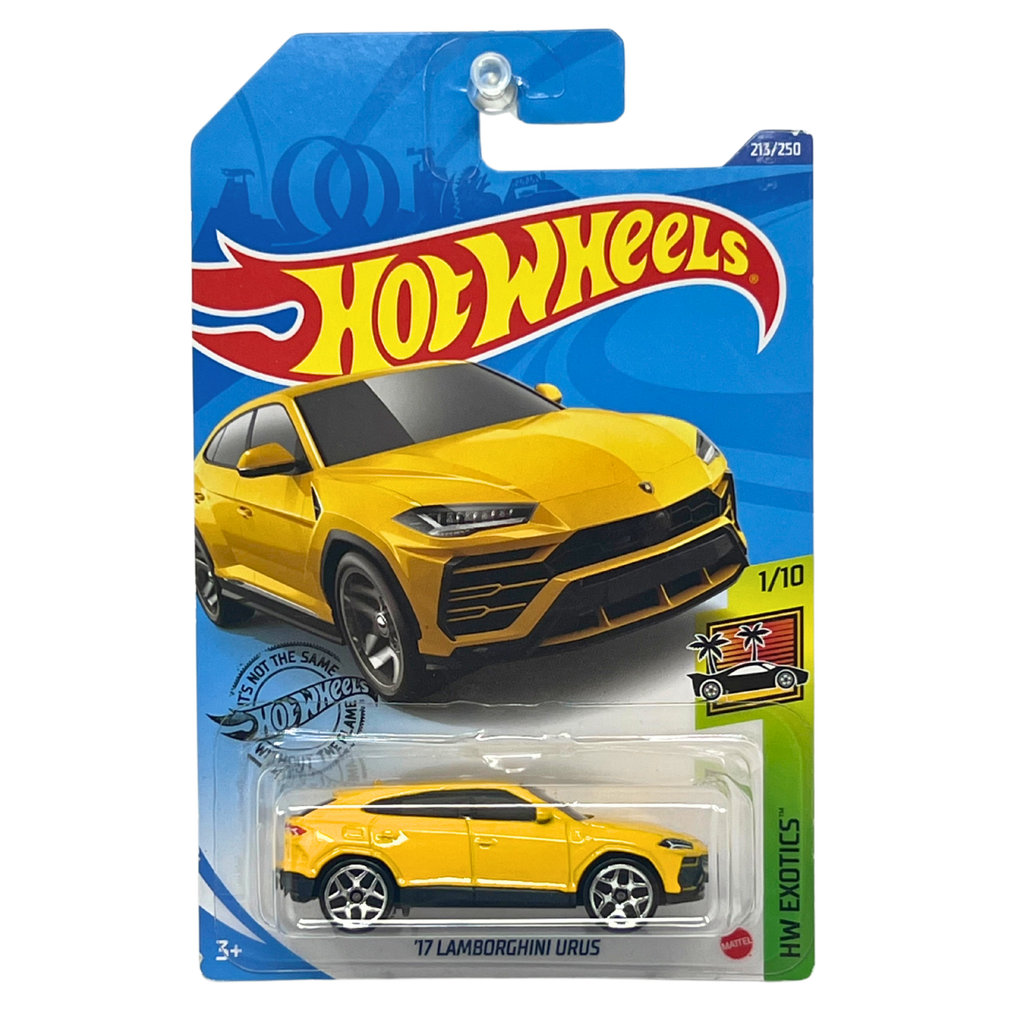 Hot Wheels Factory Fresh 2017 Lamborghini Urus 1:64 Diecast Yellow V3