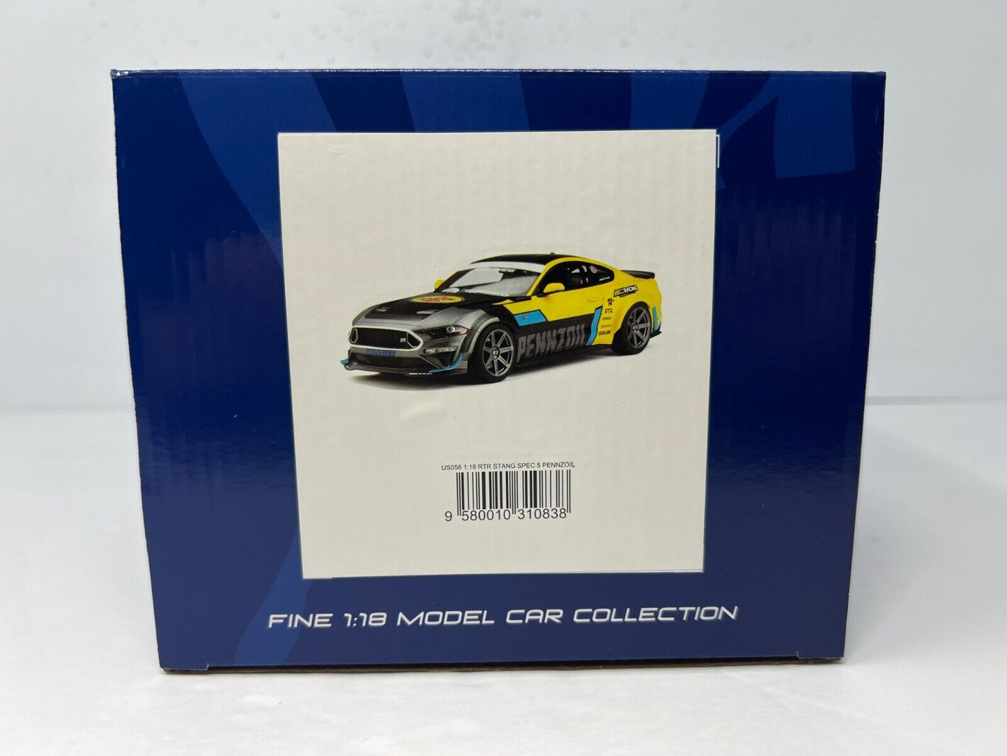 GT SPIRIT 2021 Ford Mustang RTR Spec 5 Widebody Pennzoil 1:18 Resin GTS Model