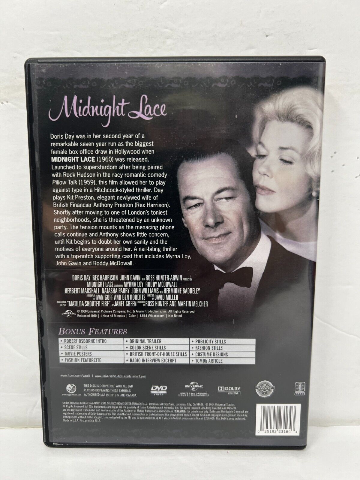 Midnight Lace (DVD) Thriller